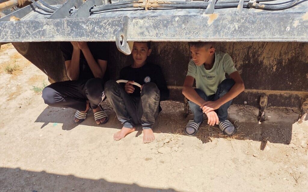 Bridges, tents, and cement pipes: How Bedouin villages sheltered under Iranian strikes