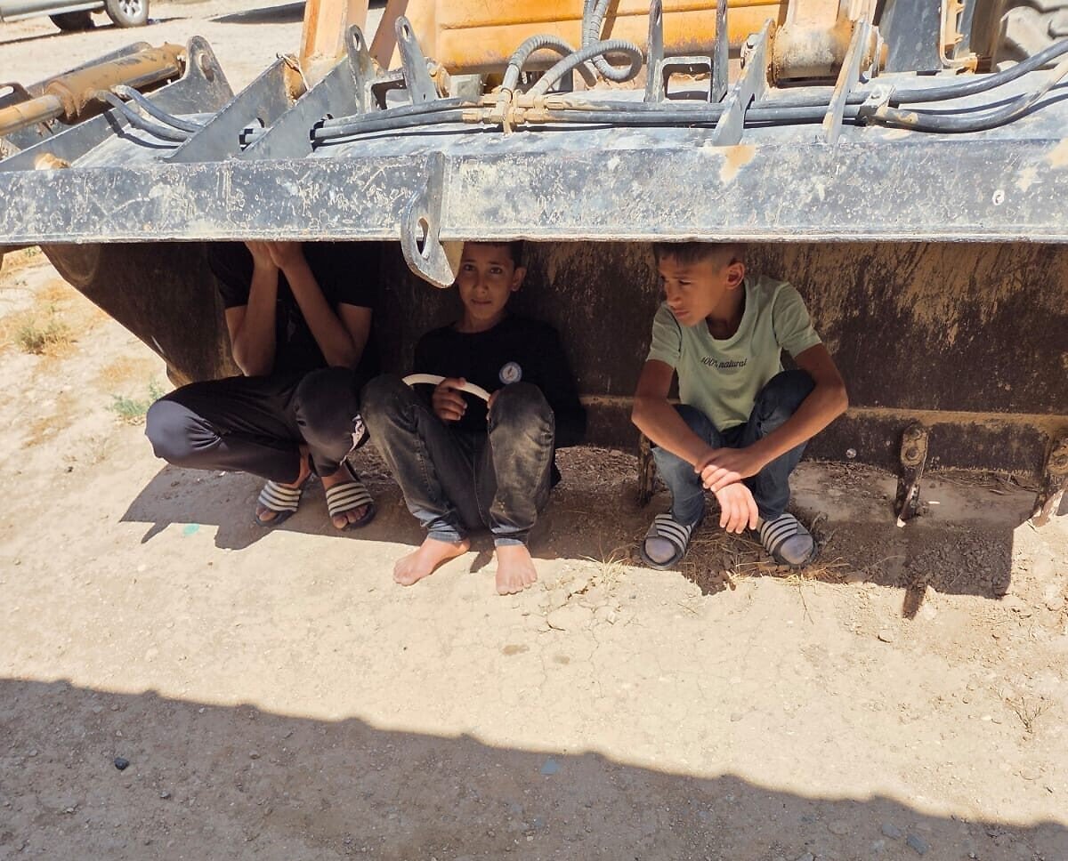 Bridges, tents, and cement pipes: How Bedouin villages sheltered under Iranian strikes