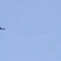 An Iranian drone, apparently en route to Israel, is seen over Iraq on June 13, 2025 (Screen grab used in accordance with Clause 27a of the Copyright Law)