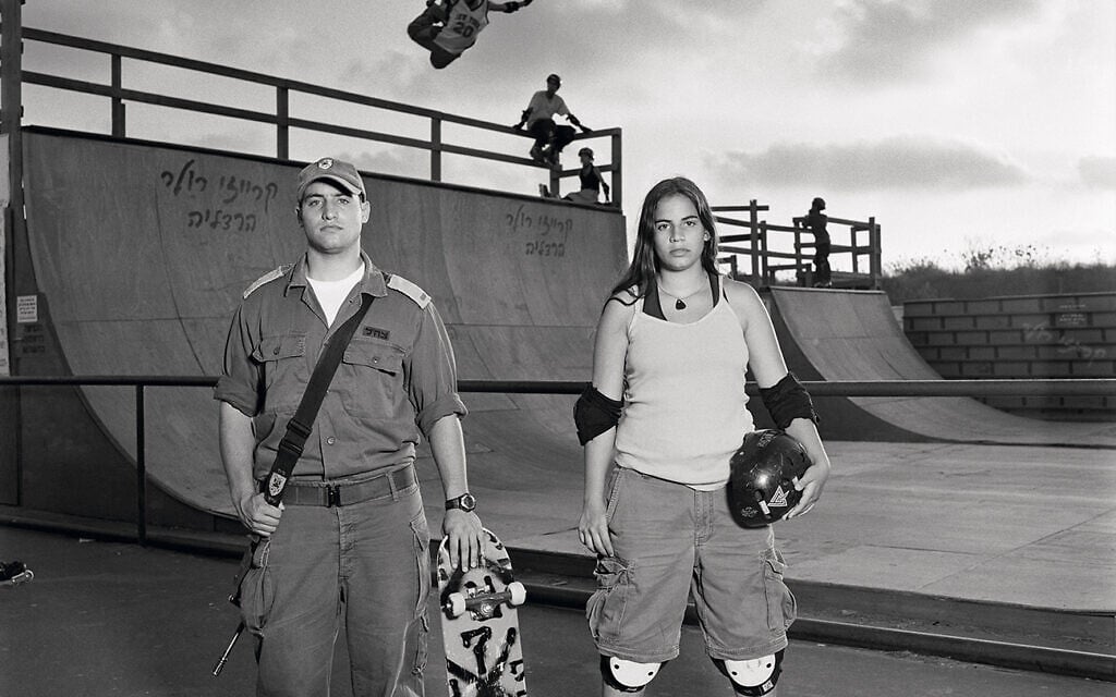 Photographer Vardi Kahana's 'Jonathan and Merav, my brother Zvika's children,' 2004, now exhibited in '20-20, A Lens of Her Own,' a new exhibit that opened June 5, 2025 at ANU Museum of the Jewish People (Credit Vardi Kahana)
