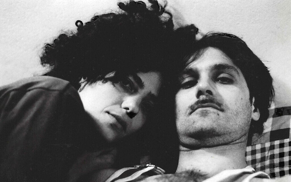 Photographer Noa Sadka's 'Arkadiusz and me' Warsaw, Poland in 2003, now exhibited in '20-20, A Lens of Her Own,' a new exhibit that opened June 5, 2025 at ANU Museum of the Jewish People (Credit Noa Sadka)