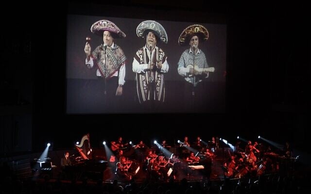 From the Revolution Orchestra's 'Concerto for Gashash and Orchestra,' currently available online as concerts and other public gatherings are banned during the Iranian missile attacks in June 2025. (Credit: Moshe Zitat) From the Revolution Orchestra's 'Concerto for Gashash and Orchestra,' currently available online as concerts and other public gatherings are banned during the Iranian missile attacks in June 2025. (Credit: Moshe Zitat)