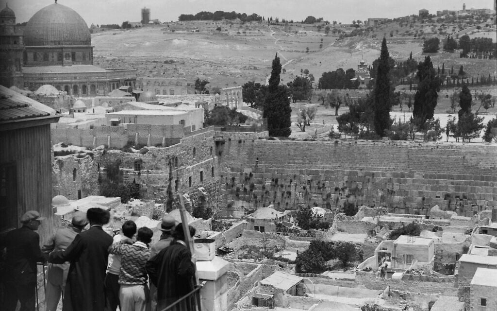 Western Wall, 1929: A Tisha B’av protest is ground zero of the Arab-Israeli conflict