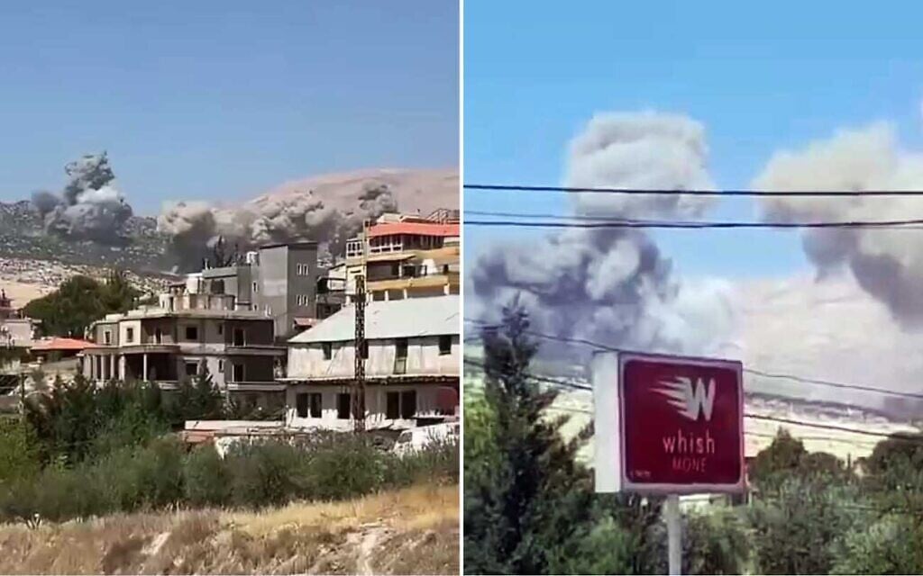 Israel hits elite Hezbollah force attempting to regroup deep inside Lebanon