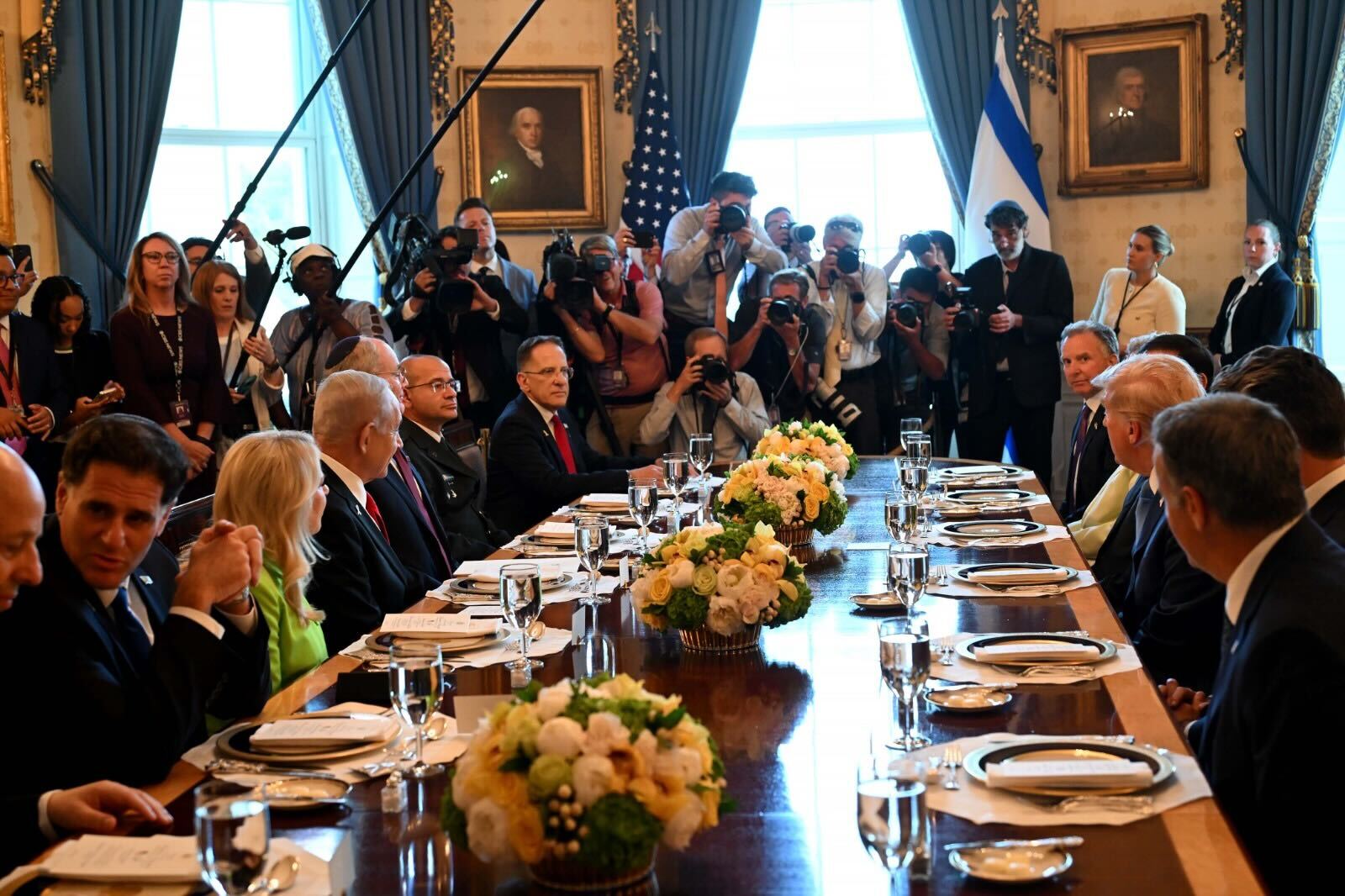 NextImg:Trump lets Netanyahu have his say on Hamas, even as he pushes for a deal to end the war