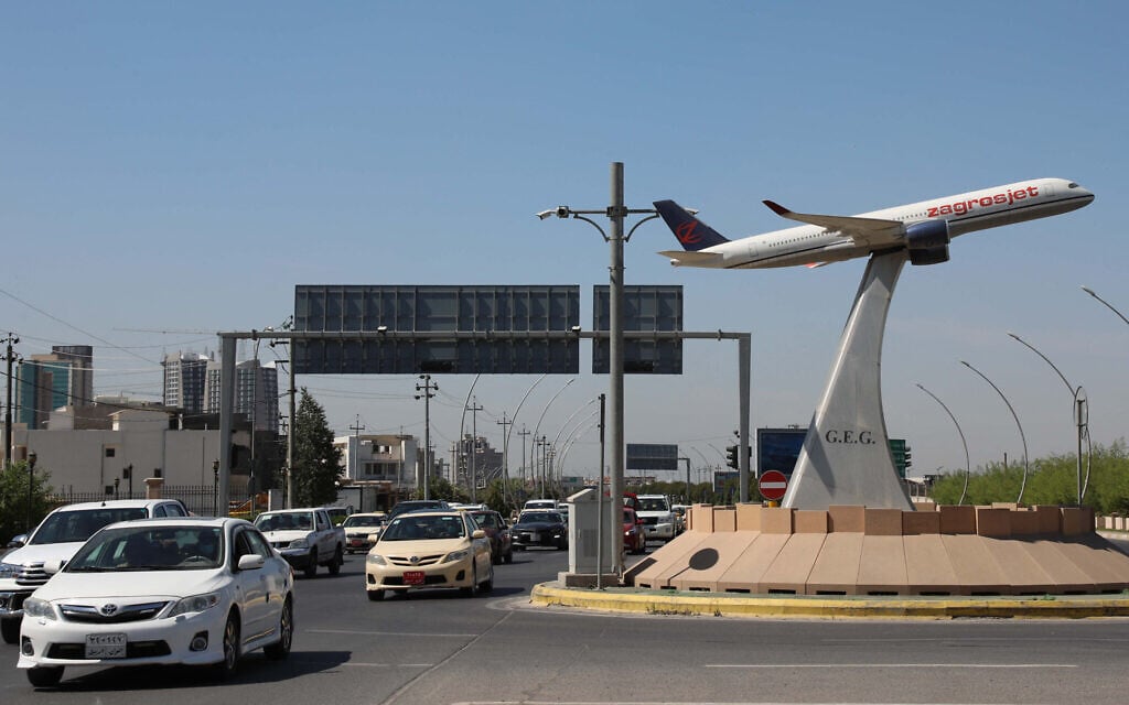 Drone downed near Iraqi Kurdistan airport where US-led coalition troops are based
