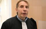 Olivier Pardo, a French lawyer, arrives at the Judicial Court in Paris on November 4, 2022. (Emmanuel DUNAND / AFP)