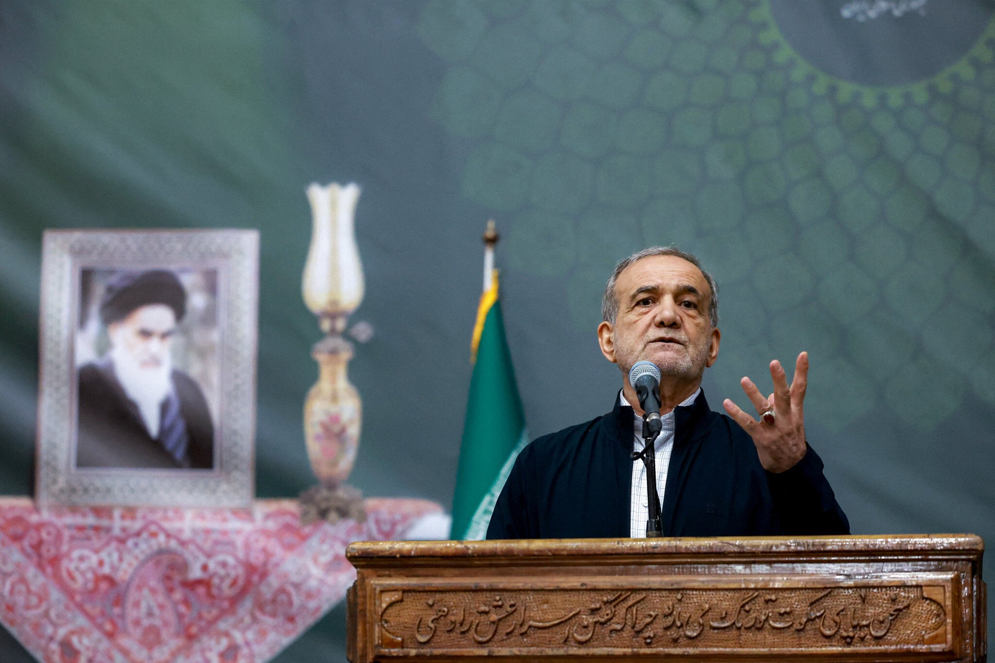 Iran’s president Pezeshkian was injured in an Israeli airstrike last month – report