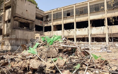This picture shows the destruction at Evin prison in Tehran after Israeli airstrikes in June, on July 1, 2025. (AFP) This picture shows the destruction at Evin prison in Tehran after Israeli airstrikes in June, on July 1, 2025. (AFP)