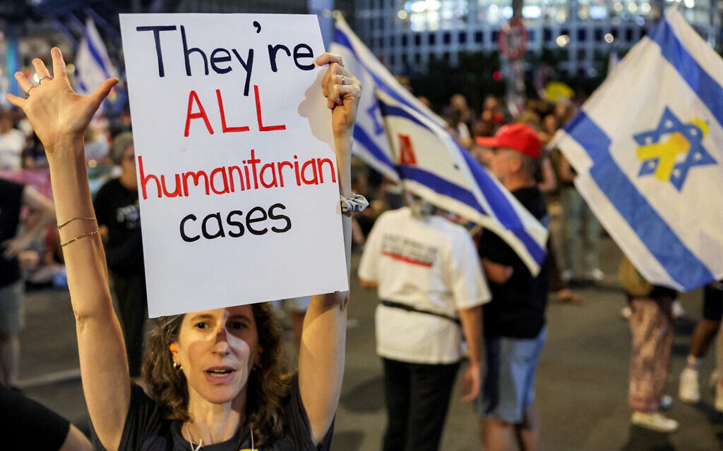 Thousands set to attend weekly rallies: ‘No victory without bringing home all 50 hostages’