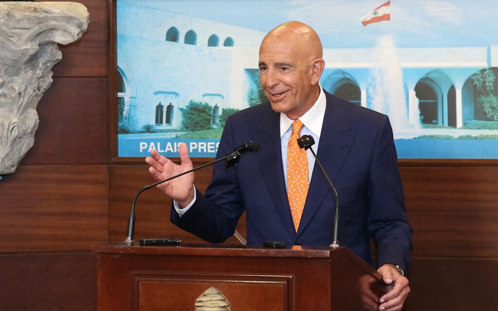 US envoy ‘unbelievably’ satisfied with Lebanese response on disarming Hezbollah