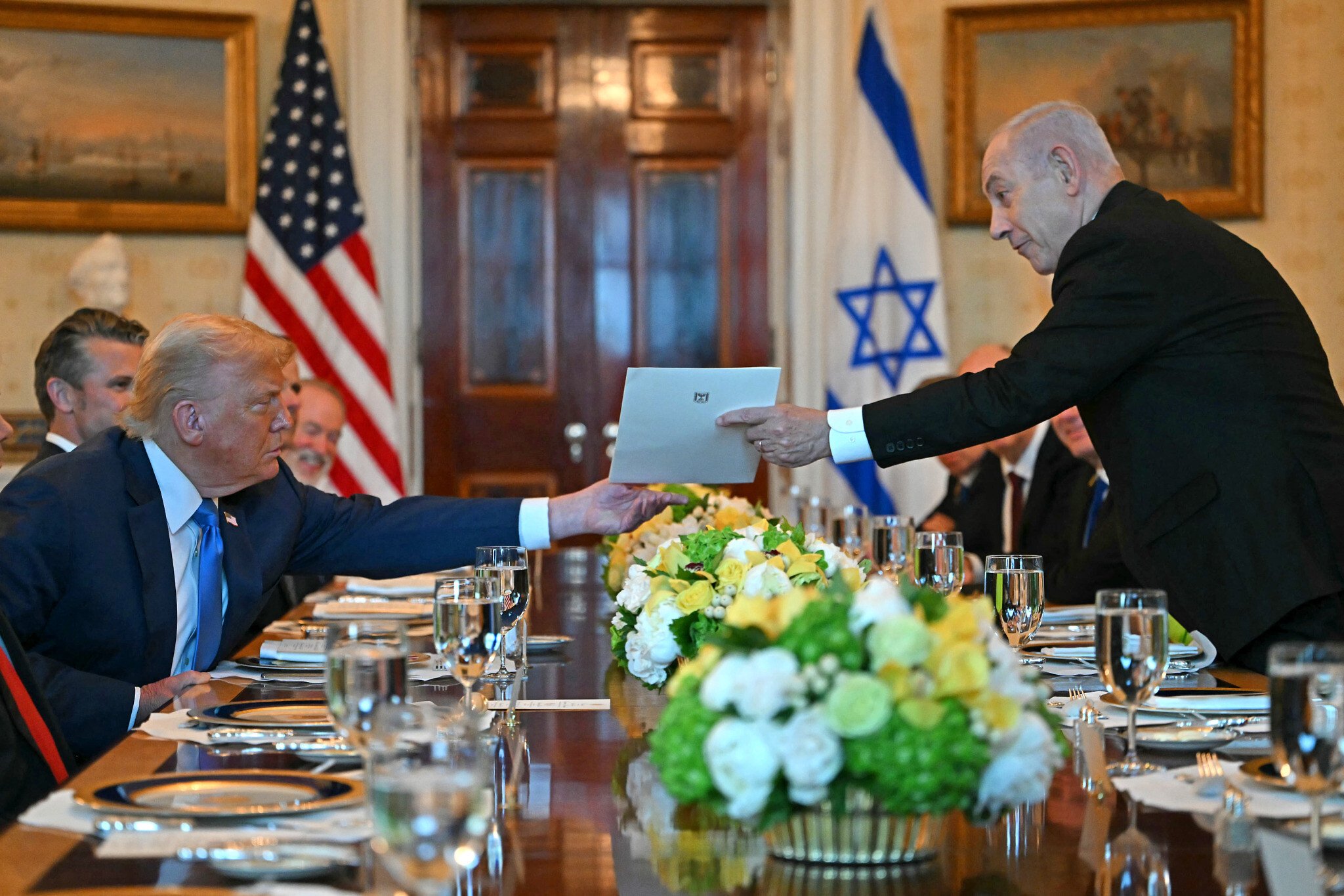 Netanyahu Nominates Trump for Nobel Peace Prize
