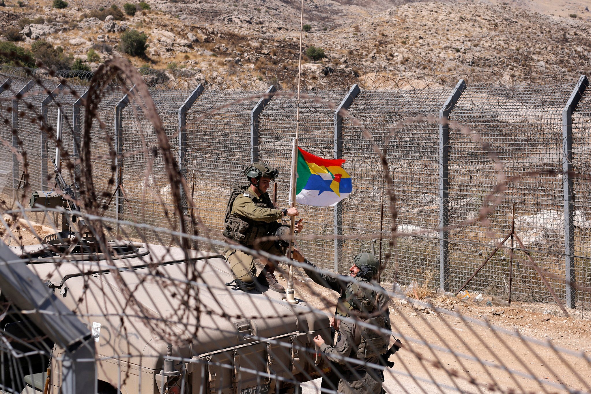 NextImg:Israel said arming, paying salaries of Druze militia in Syria’s Sweida area
