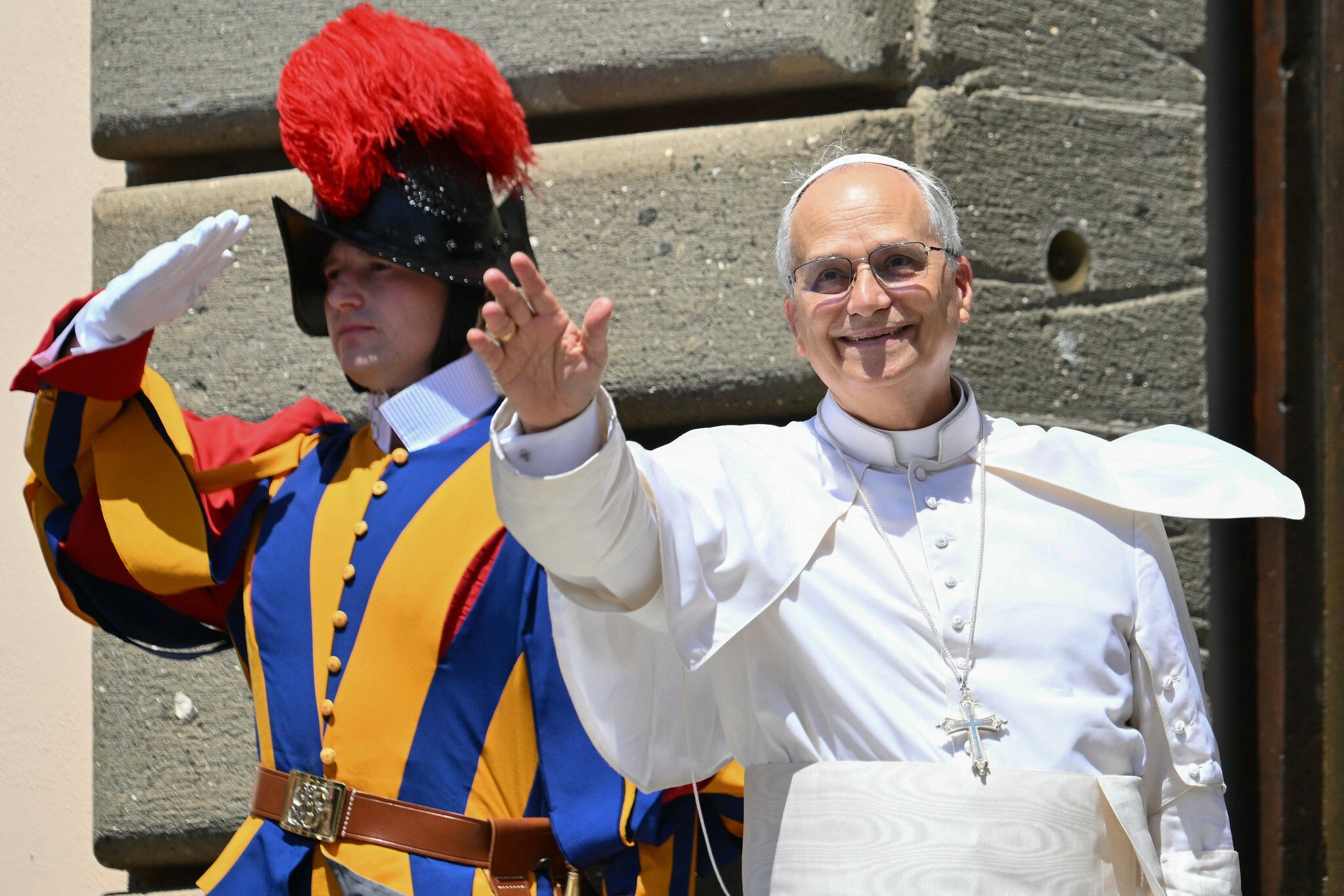Pope Leo Holds First Call with Palestinian President Abbas on Gaza, West Bank Violence