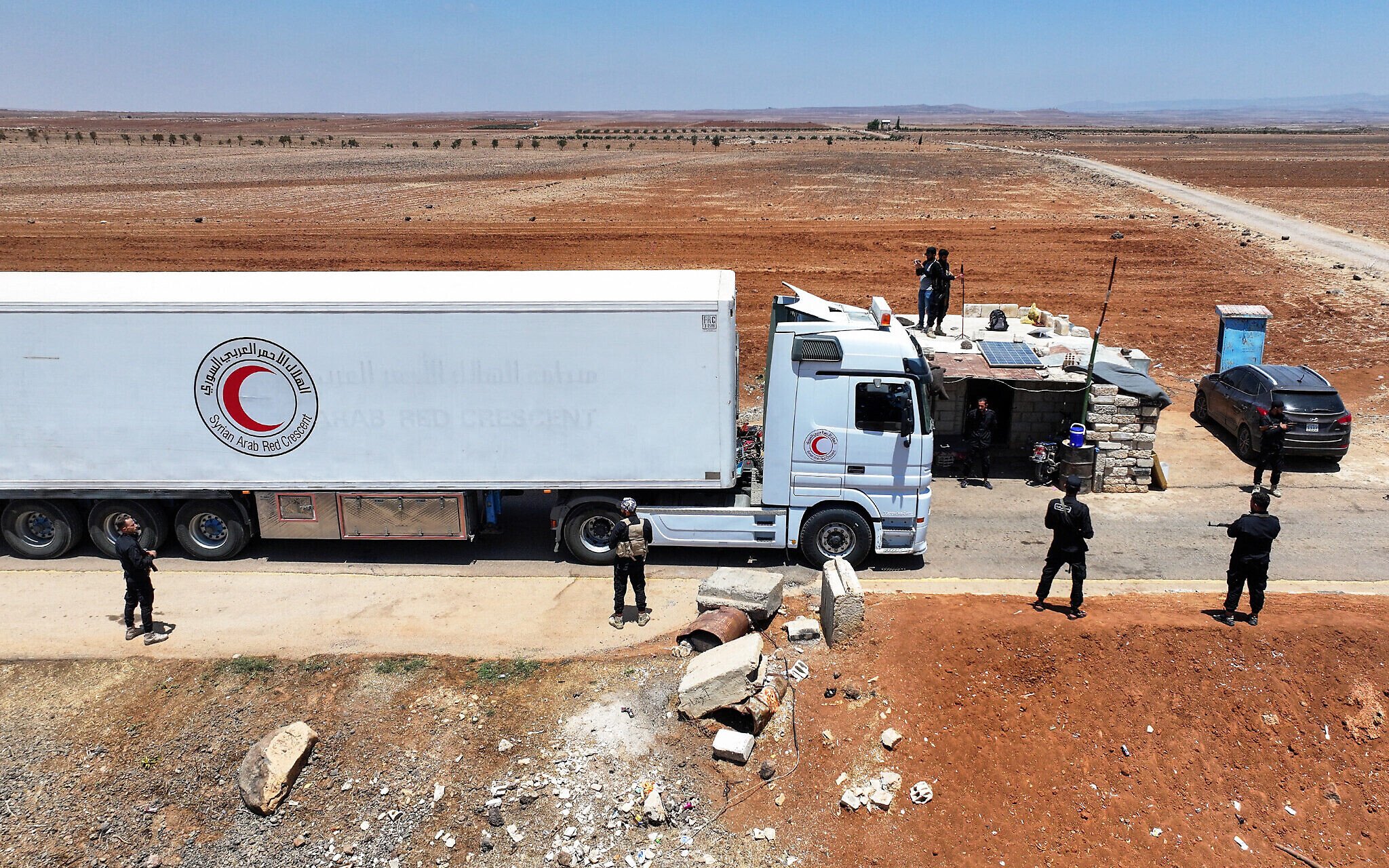 NextImg:Israel reportedly delivers medical aid to Syria’s Sweida as ceasefire appears to stick