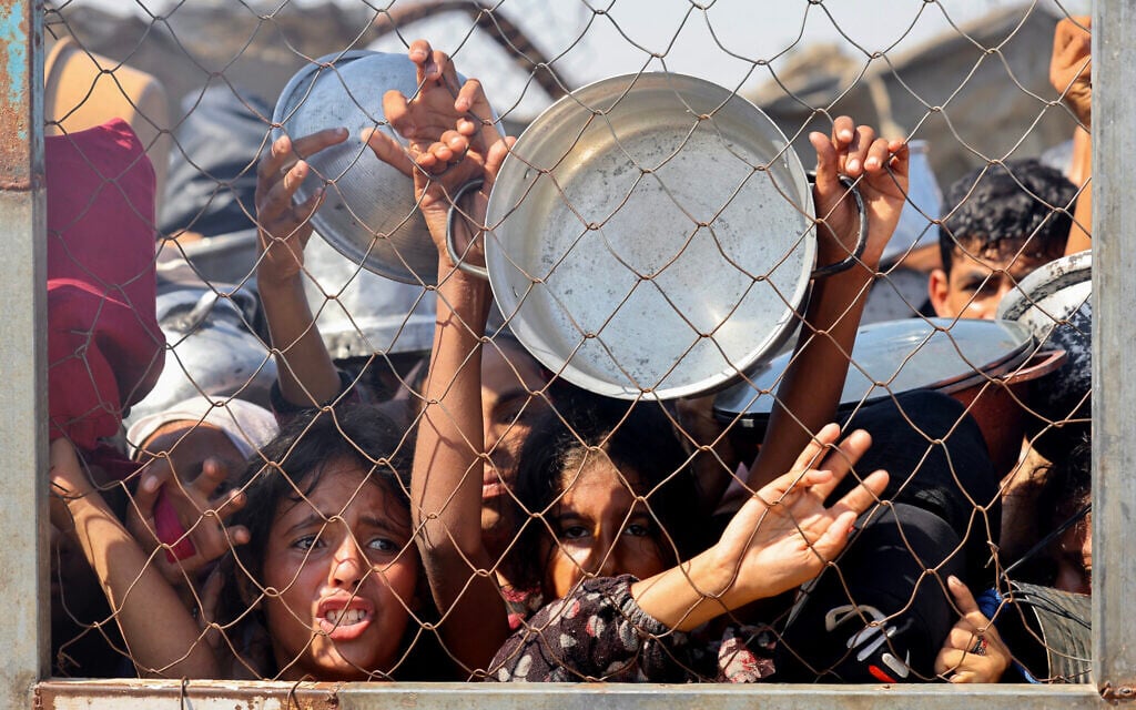 UN report warns child malnutrition rising in Gaza as EU demands Israel do more on aid