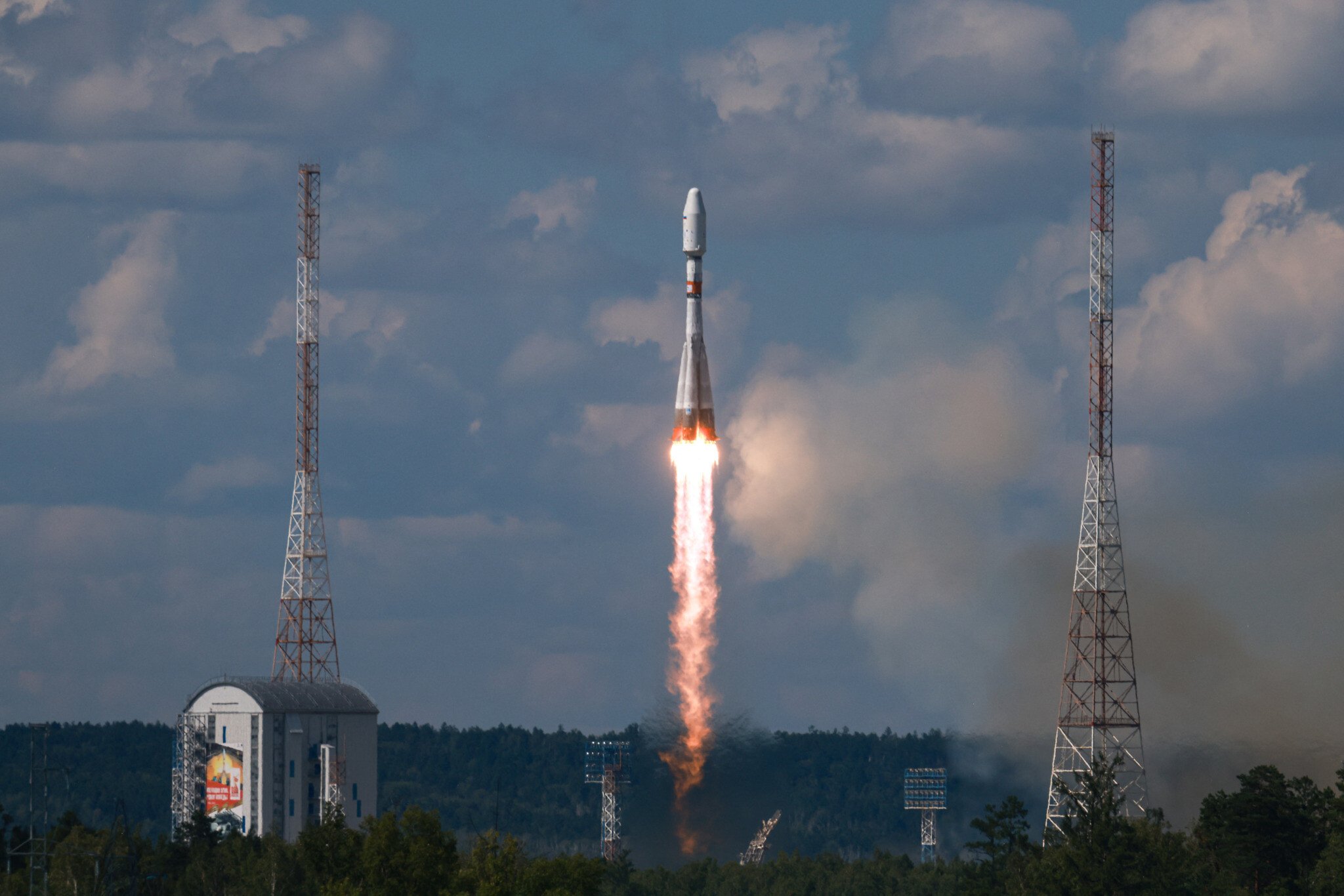 NextImg:Russia launches Iranian communications satellite into orbit
