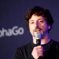 In this March 12, 2016, photo Google co-founder Sergey Brin speaks during a press conference after finishing the third match of the Google DeepMind Challenge Match in Seoul, South Korea. (AP Photo/Lee Jin-man, File)