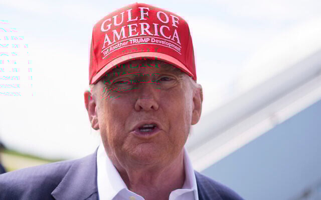 US President Donald Trump speaks with the media outside a new migrant detention facility, July 1, 2025, in Ochopee, Florida. (AP/Evan Vucci) US President Donald Trump speaks with the media outside a new migrant detention facility, July 1, 2025, in Ochopee, Florida. (AP/Evan Vucci)
