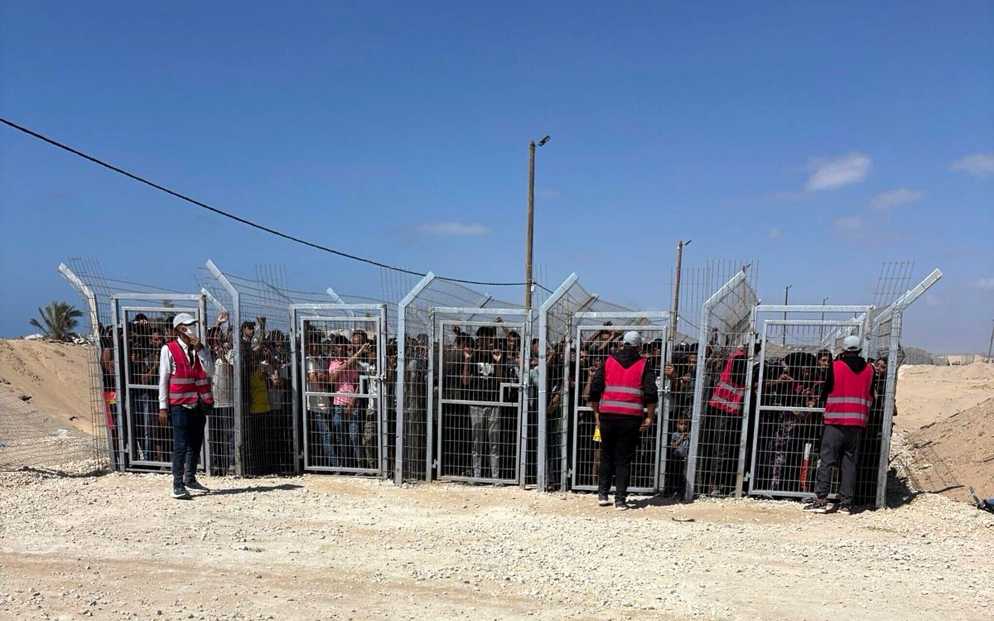 US security contractors say their colleagues are firing live ammo at aid-seeking Gazans