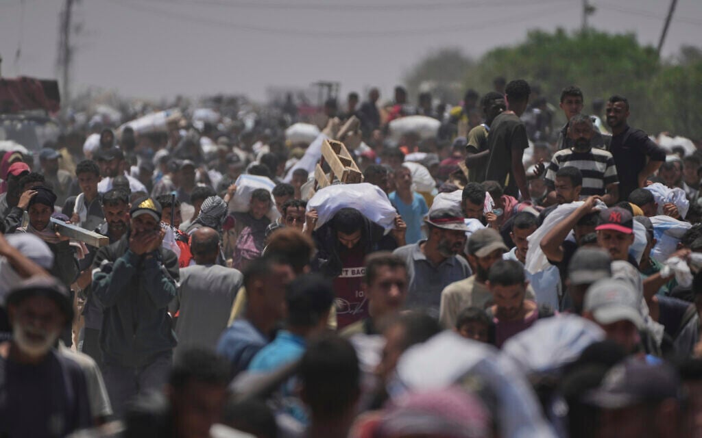 Netanyahu, US blame Hamas for grenade attack on Gaza Humanitarian Foundation workers