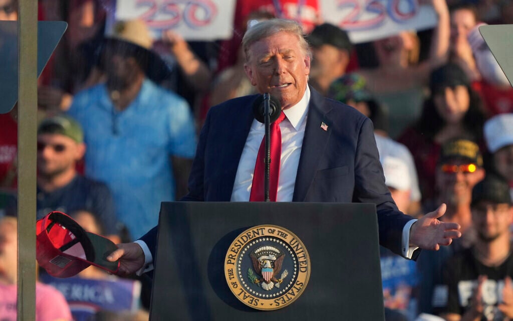 Trump says he didn’t know ‘Shylock’s’ antisemitic history when he used term at rally