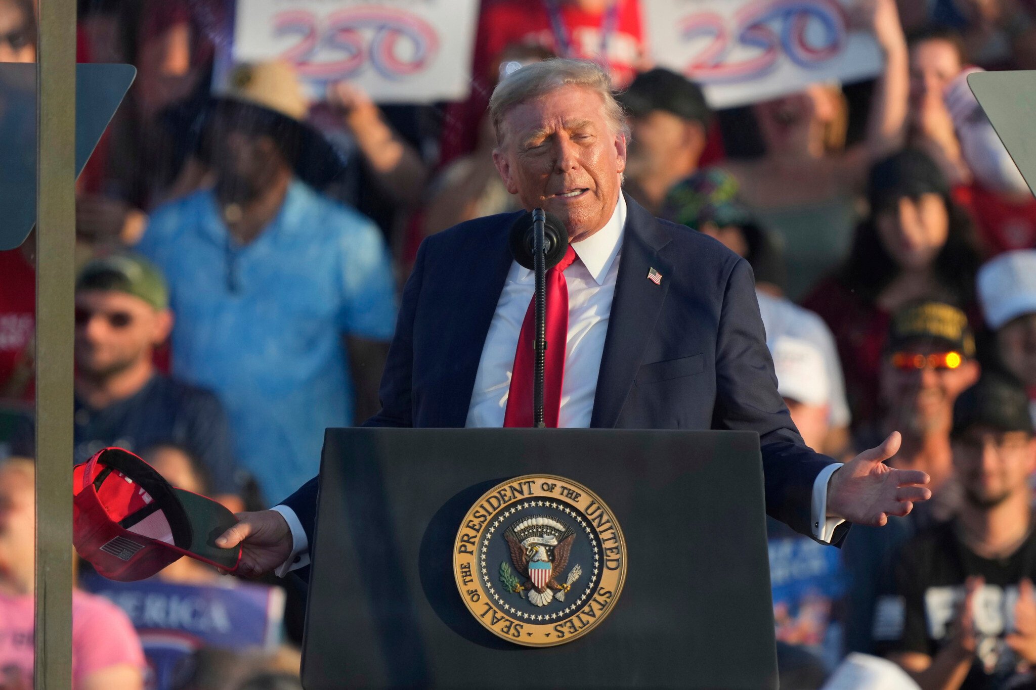 Trump says he didn’t know ‘Shylock’s’ antisemitic history when he used term at rally