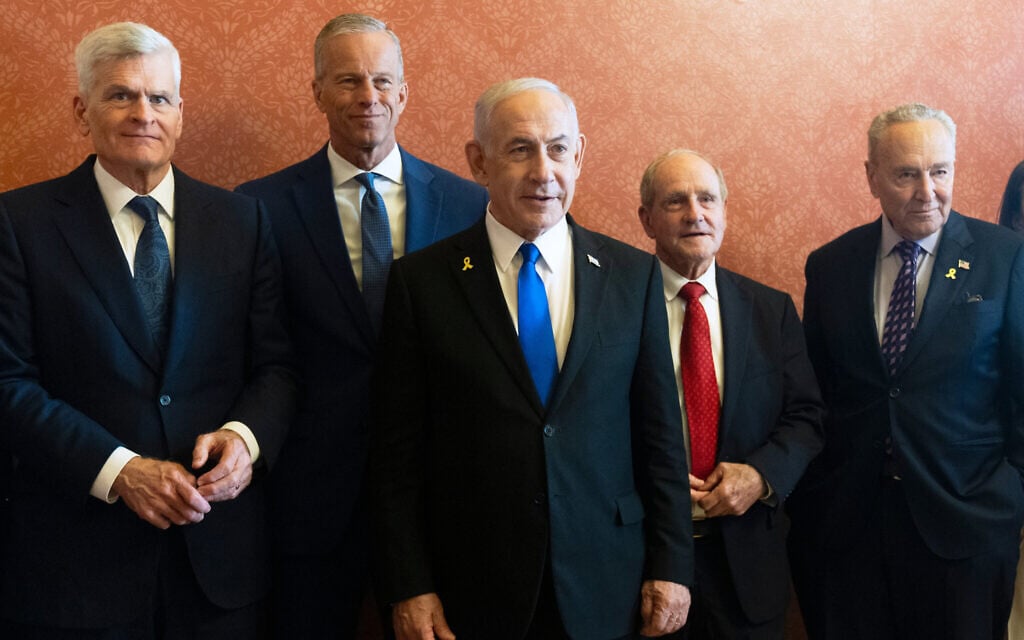 PM says he’s in sync with Trump on hostage deal, won’t agree to one ‘at any price’