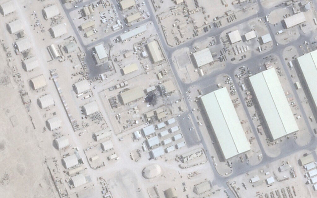 Iran destroyed dome in Qatar used by US for communications, satellite images suggest