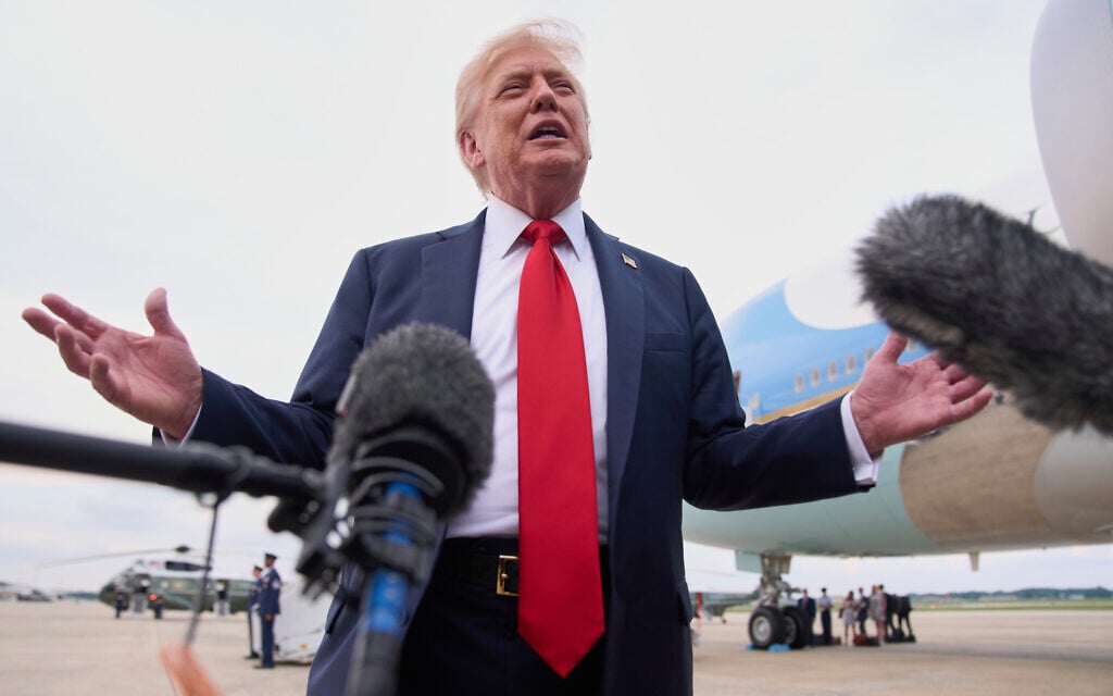 Trump hopes for Gaza deal within a week, as sources allege Netanyahu stalling