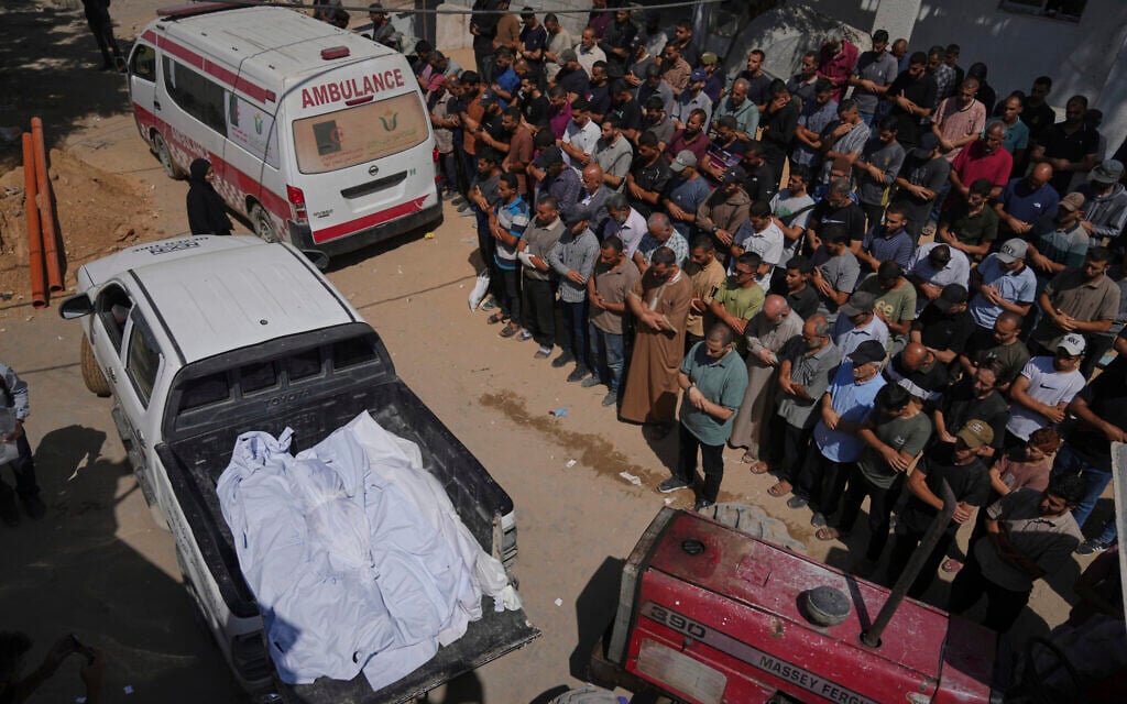 93 Palestinians killed in Israeli strikes in Gaza, Hamas-run health ministry says
