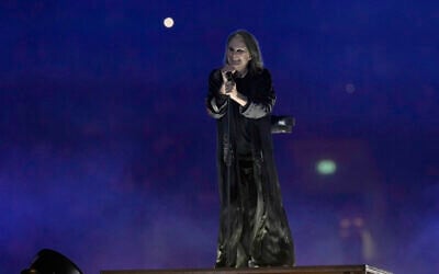 Ozzy Osbourne performs during the Commonwealth Games closing ceremony at Alexander stadium in Birmingham, England, Aug. 8, 2022. (AP Photo/Alastair Grant, File)