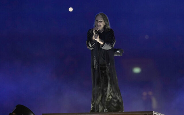 Ozzy Osbourne performs during the Commonwealth Games closing ceremony at Alexander stadium in Birmingham, England, Aug. 8, 2022. (AP Photo/Alastair Grant, File) Ozzy Osbourne performs during the Commonwealth Games closing ceremony at Alexander stadium in Birmingham, England, Aug. 8, 2022. (AP Photo/Alastair Grant, File)