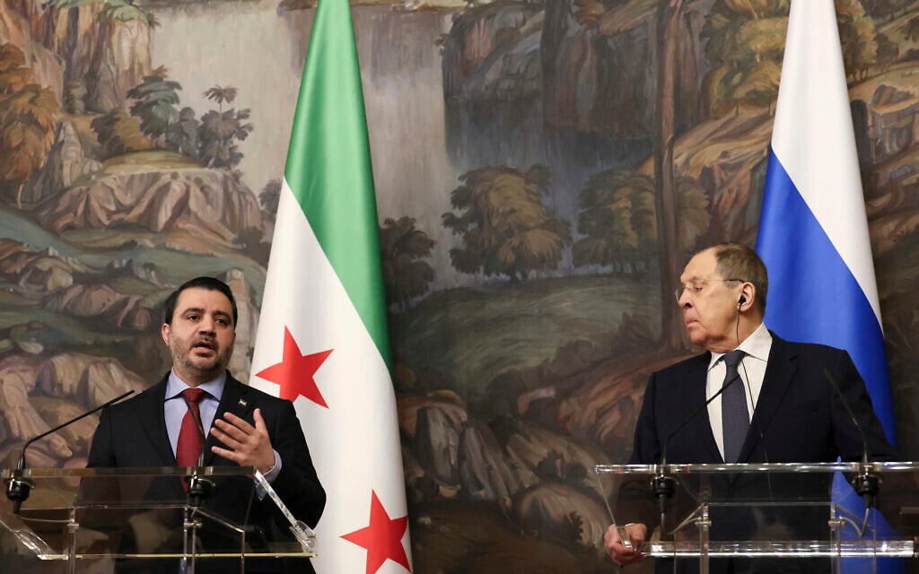 Syrian FM meets Putin and Lavrov, in first Russia visit since fall of Assad regime