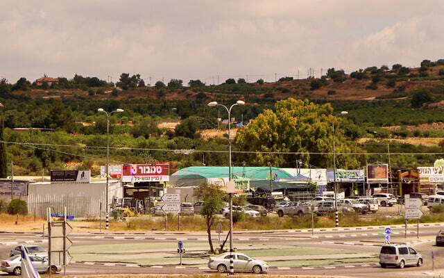 General view of the Gush Etzion Junction in the West Bank, July 9, 2020. (Gershon Elinson/Flash90)