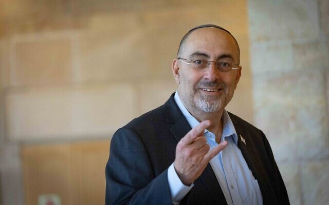Likud MK Nissim Vaturi arrives to a Knesset Foreign Affairs and Defense Committee, in Jerusalem on May 11, 2025. (Yonatan Sindel/Flash90) Likud MK Nissim Vaturi arrives to a Knesset Foreign Affairs and Defense Committee, in Jerusalem on May 11, 2025. (Yonatan Sindel/Flash90)