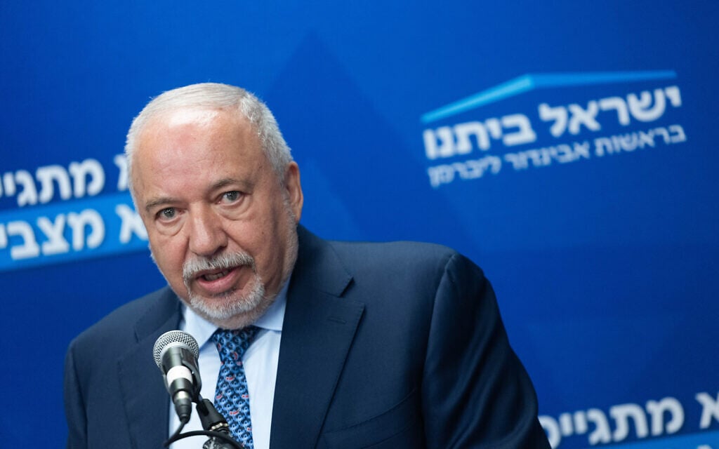 Liberman warns Iran ‘obsessed’ with revenge, calls for Israel to strike first