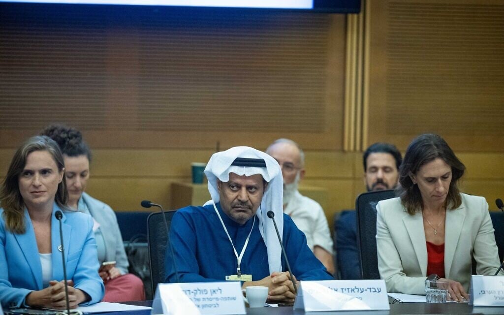 Saudi, Syrian figures visit Knesset to talk up chances for normalization
