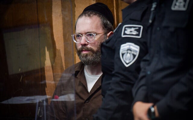 Israeli journalist and activist Israel Frey arrives at the Tel Aviv Magistrate's Court for a hearing following his arrest on suspicion of incitement to terrorism, July 13, 2025 (Avshalom Sassoni/Flash90) Israeli journalist and activist Israel Frey arrives at the Tel Aviv Magistrate's Court for a hearing following his arrest on suspicion of incitement to terrorism, July 13, 2025 (Avshalom Sassoni/Flash90)