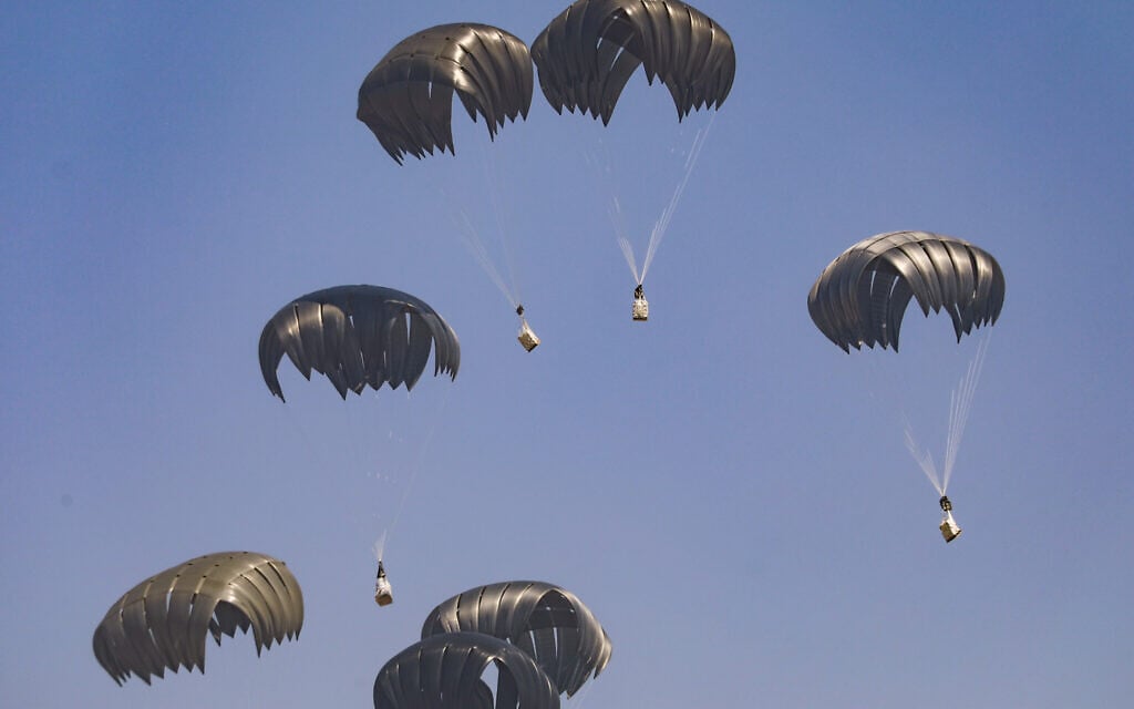 Spain to airdrop 12 tons of food into Gaza, joining Mideast countries