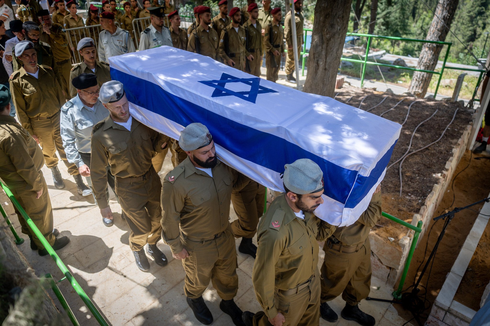 NextImg:‘So much pain in this war’: Two soldiers killed in Gaza blasts laid to rest