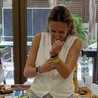 Former hostage Romi Gonen before her release from Sheba Medical Center, Tel Aviv, July 10, 2025. (Instagram)