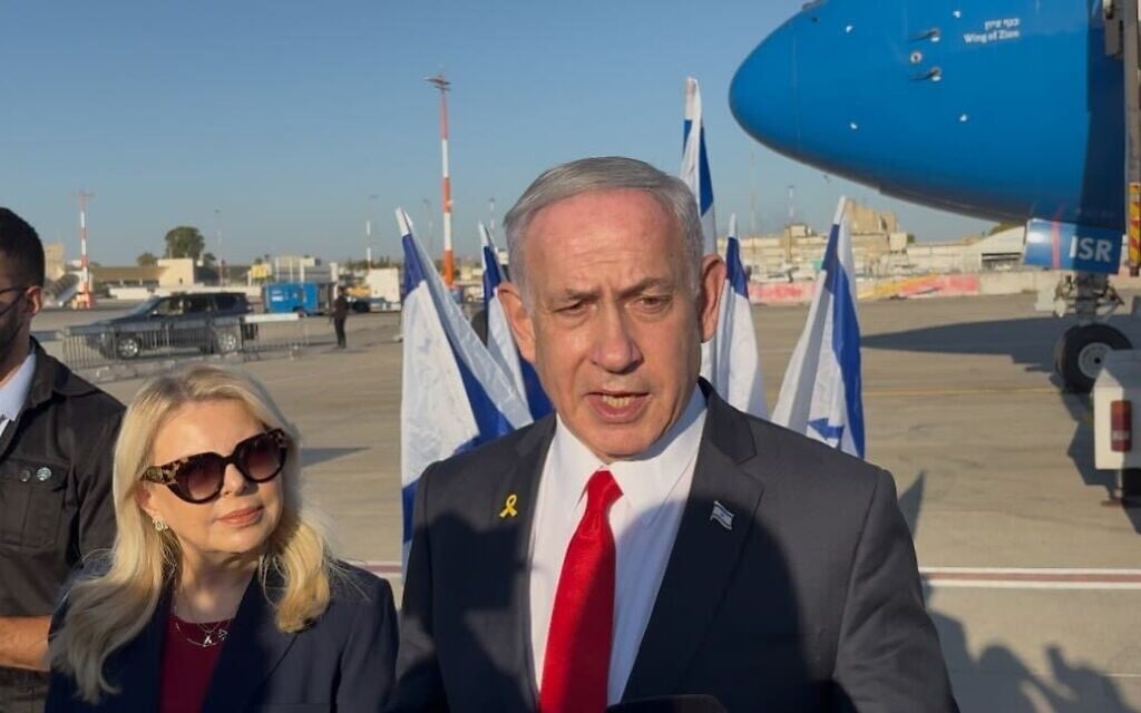 Heading to DC, Netanyahu seeks Gaza deal ‘on our terms,’ vows Hamas will be destroyed