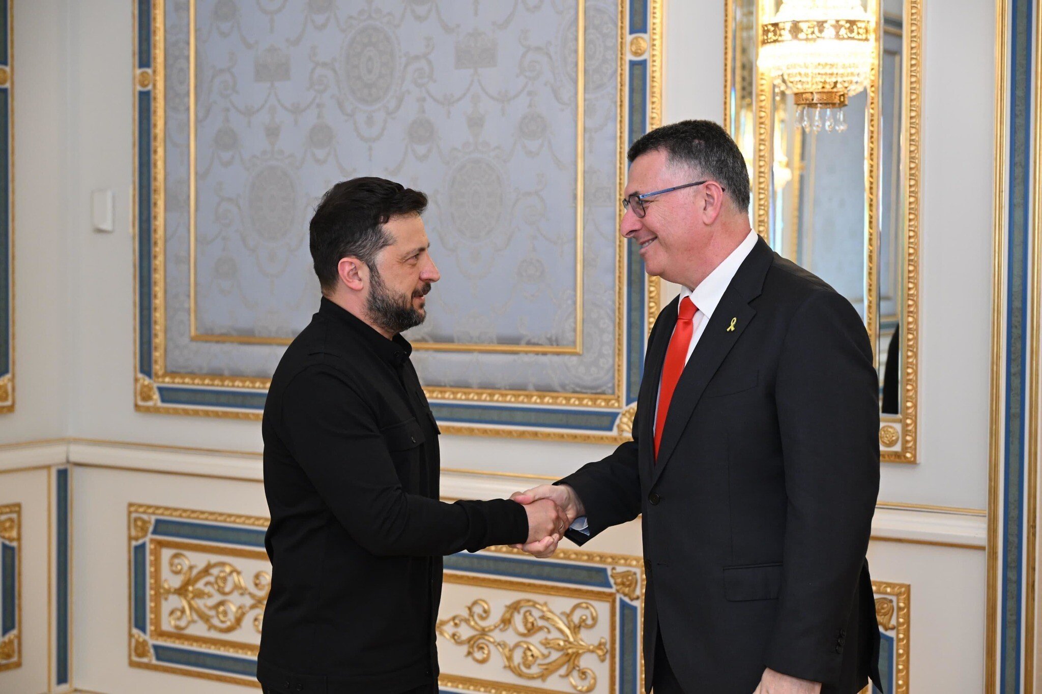In Kyiv, Sa’ar announces Israel-Ukraine strategic dialogue on Iranian threat
