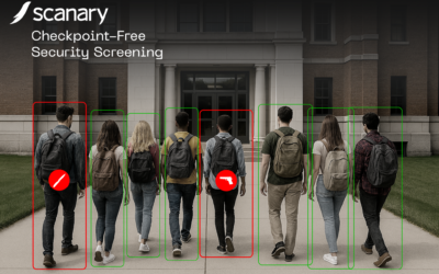 Israeli startup Scanary develops an AI-based threat-detection platform for mass security screening. (Courtesy)