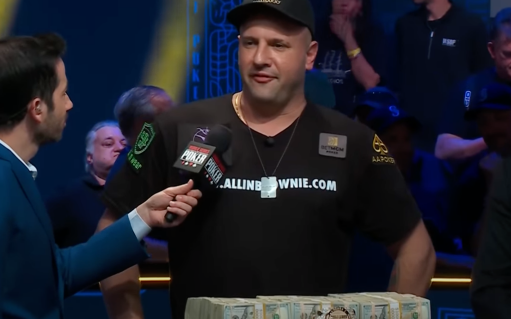 Israeli-American wins main event at World Series of Poker Israeli-American wins main event at World Series of Poker