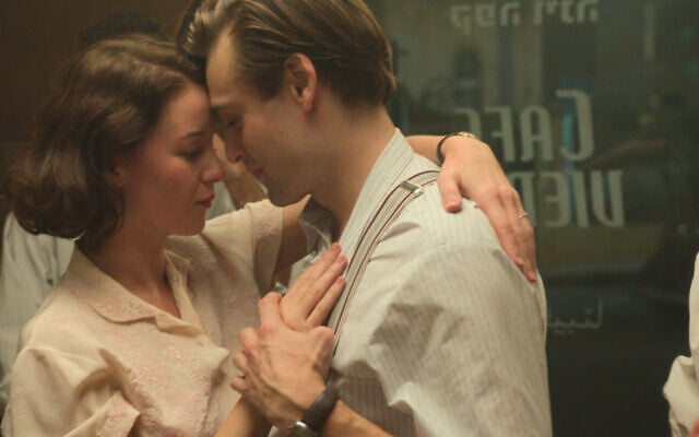Irina Starshenbaum as Shoshana and Douglas Booth as Tom Wilkin in 'Shoshana' by director Michael Winterbottom. (Courtesy)