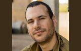 Sgt. Maj. (res.) Betzalel Yehoshua Mosbacher, of the 749th Combat Engineering Battalion. (Israel Defense Forces)