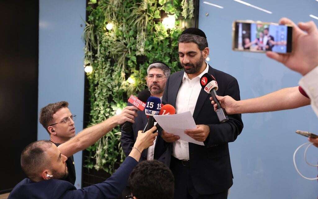 Shas bolts government over Haredi enlistment, remains part of PM’s coalition