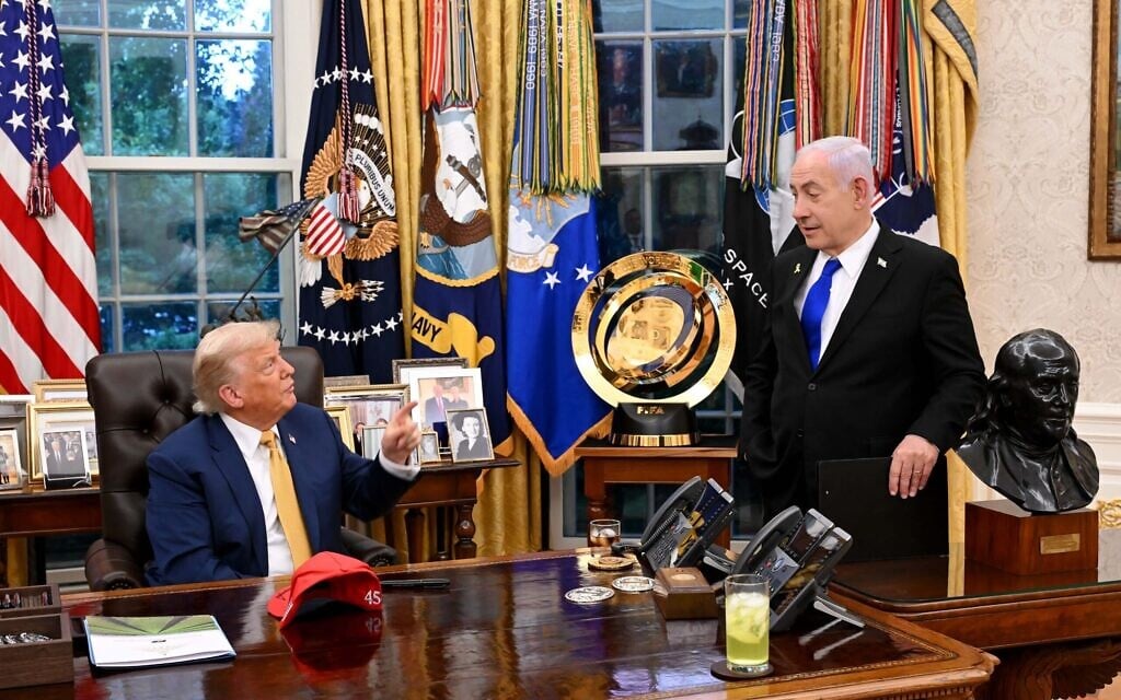 Netanyahu meets Trump for second time in 2 days, then leaves White House without statements